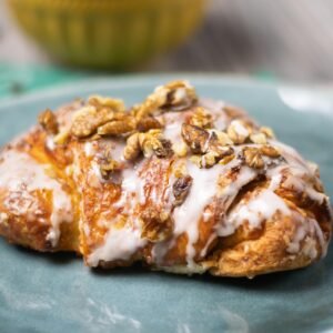 Walnut Glazed Croissant